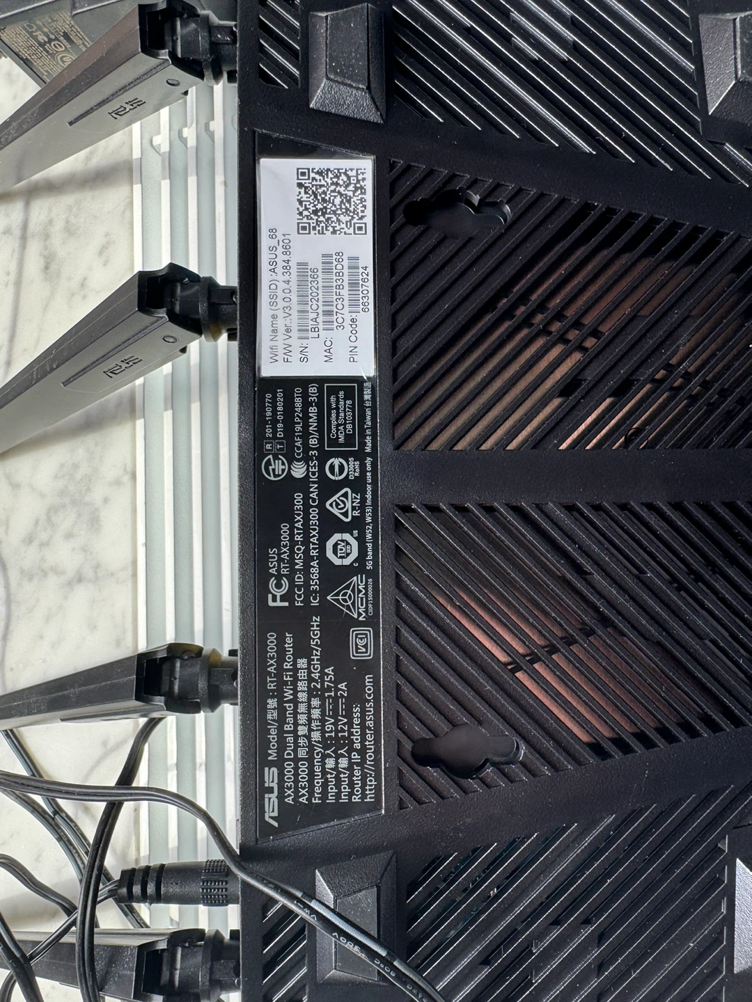 ASUS RT-AX3000 Dual Band WiFi Router