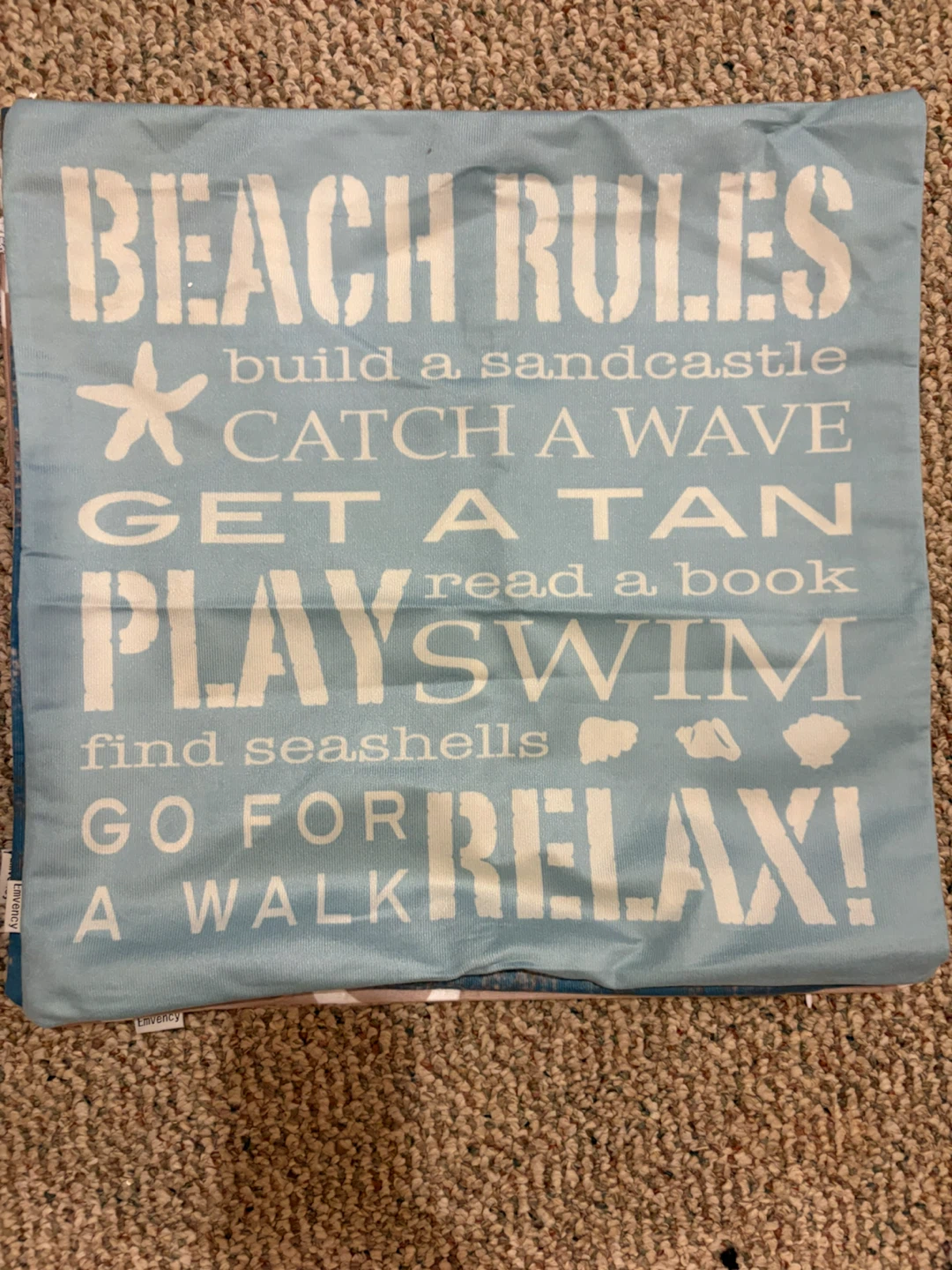 Beach Themed Throw Pillow Covers - photo 5