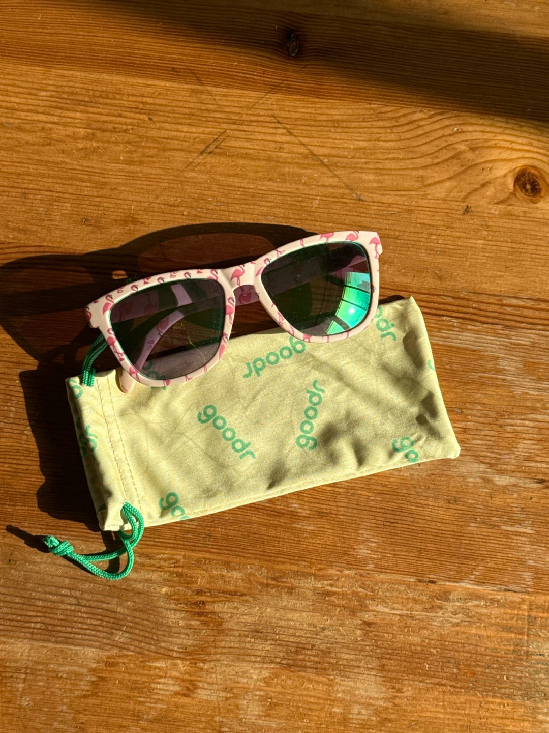 Goodr Sunglasses - Flamingo Print