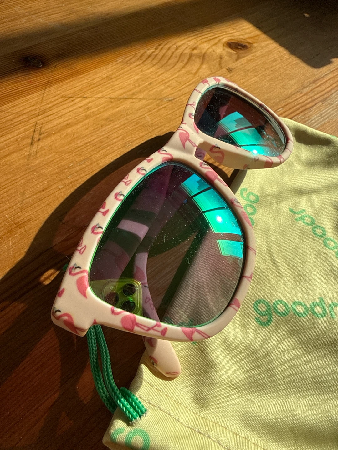 Goodr Sunglasses - Flamingo Print - photo 2