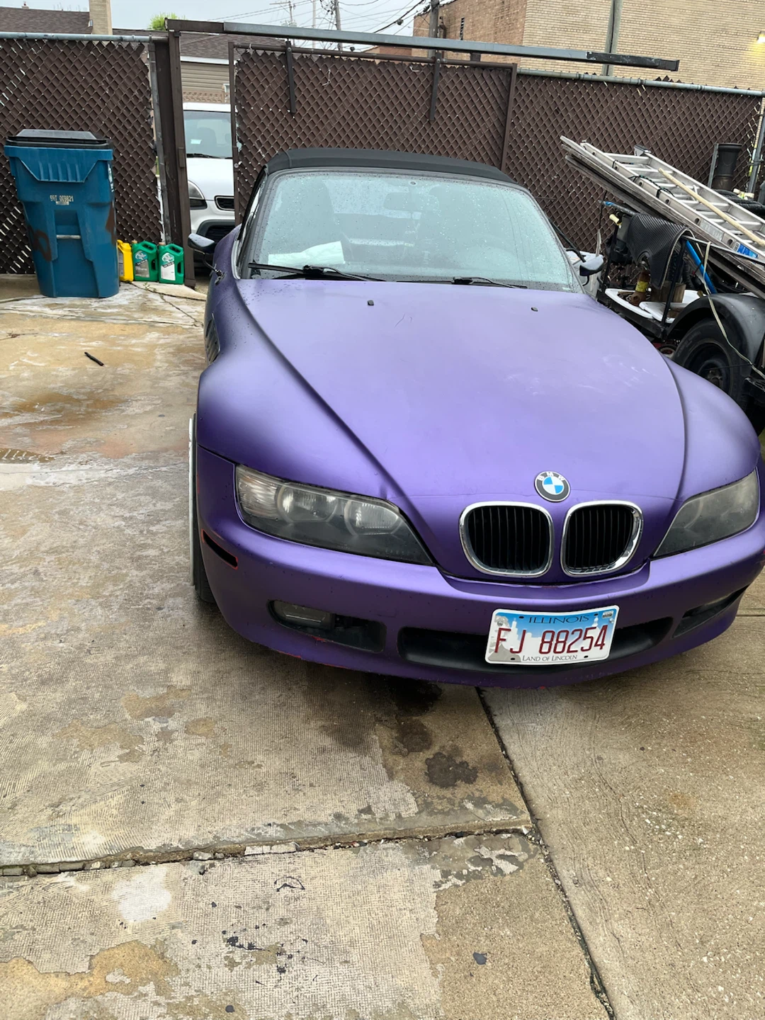 BMW Z3 Roadster Convertible - Purple
