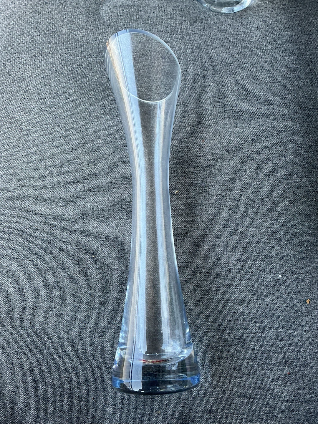 Set of 2 Clear Glass Bud Vases - photo 3