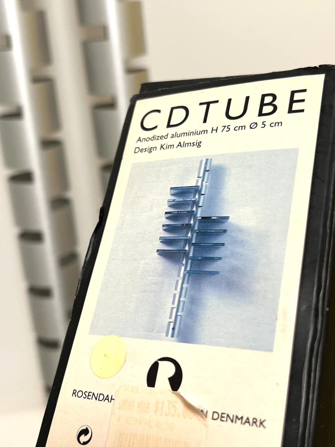 Set of 2 CD Display Tubes - Rosendahl, Denmark