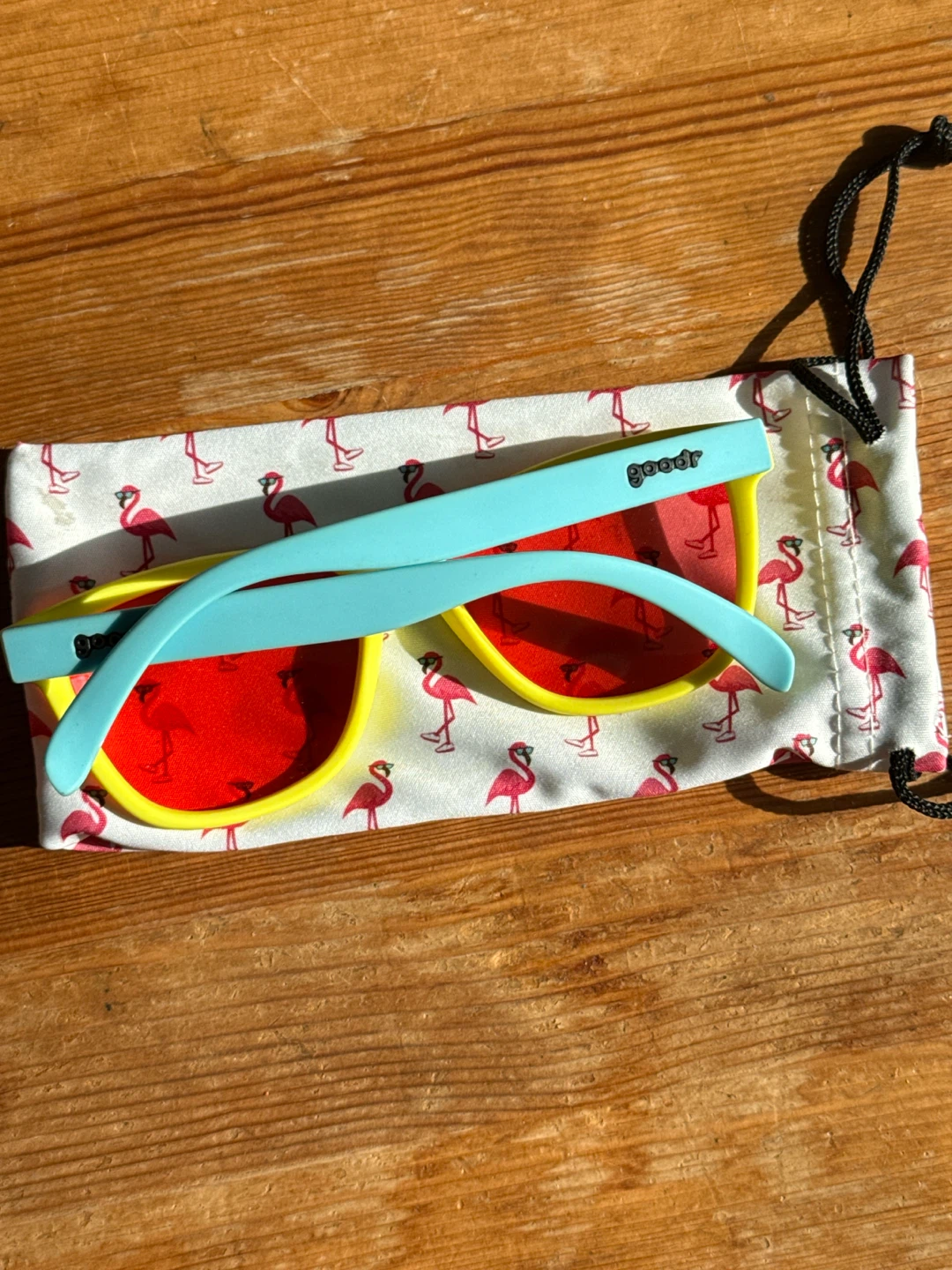 Goodr Sunglasses with Flamingo Pouch - photo 2
