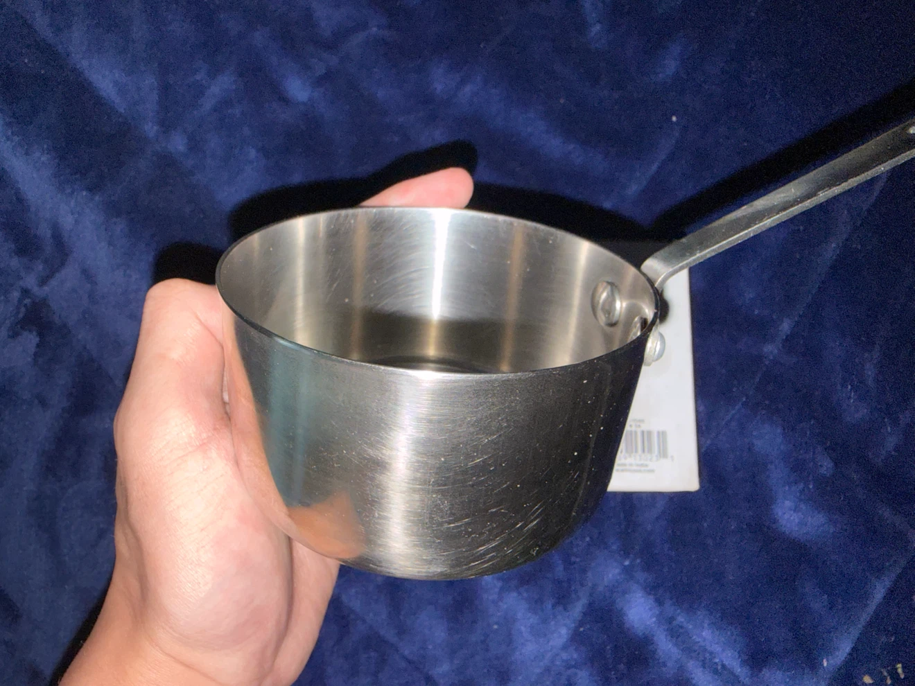 Winco Tri-Ply Mini Stainless Steel Sauce Pan (Induction Ready) - photo 3