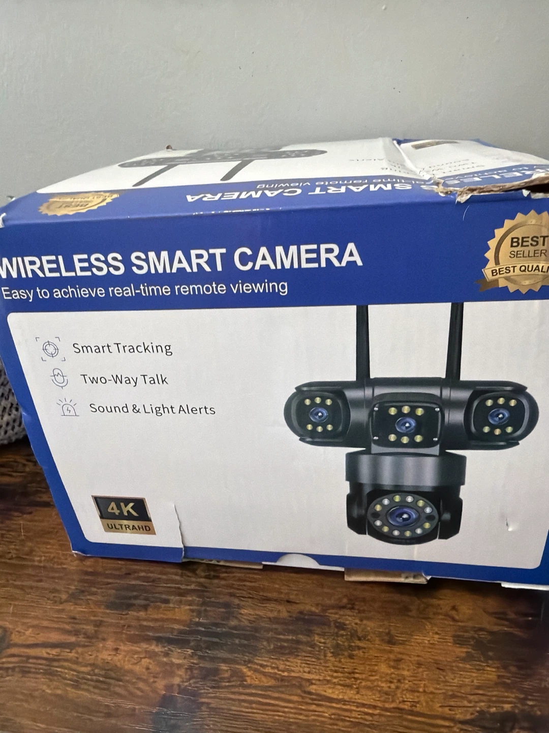 Wireless Smart Camera 4K UltraHD