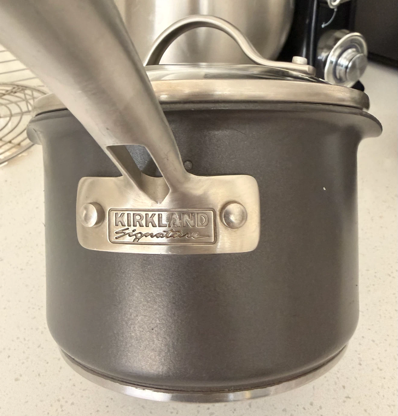 Kirkland Signature Nonstick Saucepan with Lid - photo 2