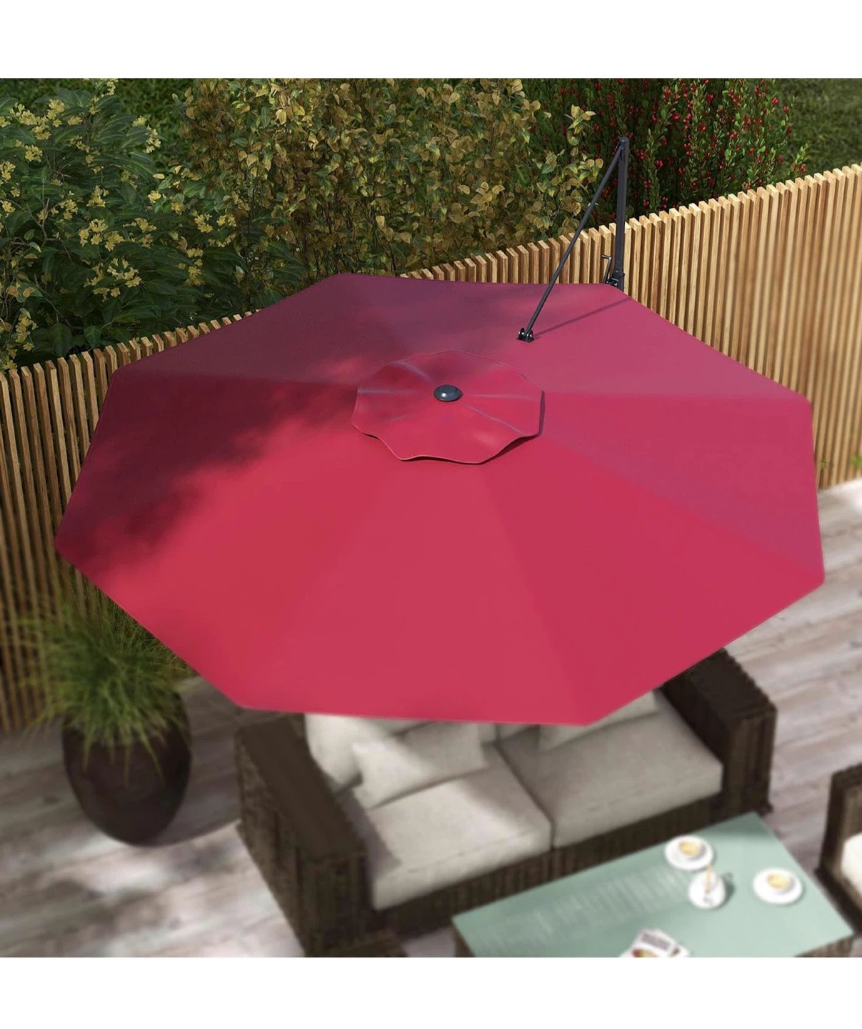Outsunny 10 FT Cantilever Patio Umbrella - photo 5