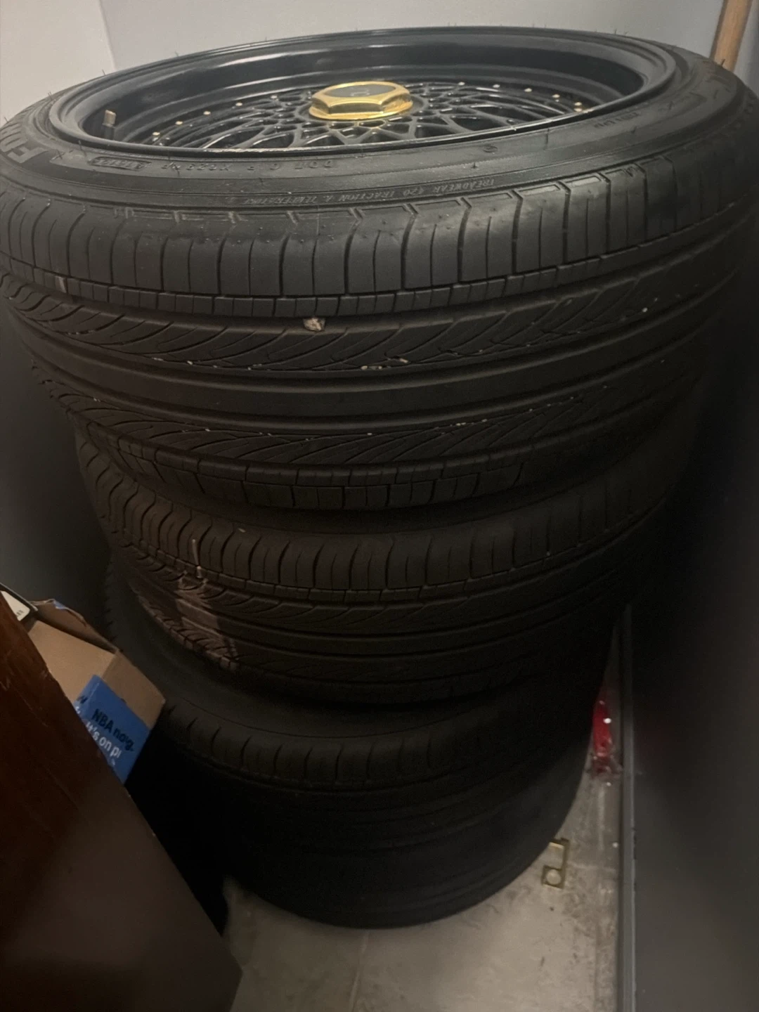 Black Rims and Tires Set - photo 2
