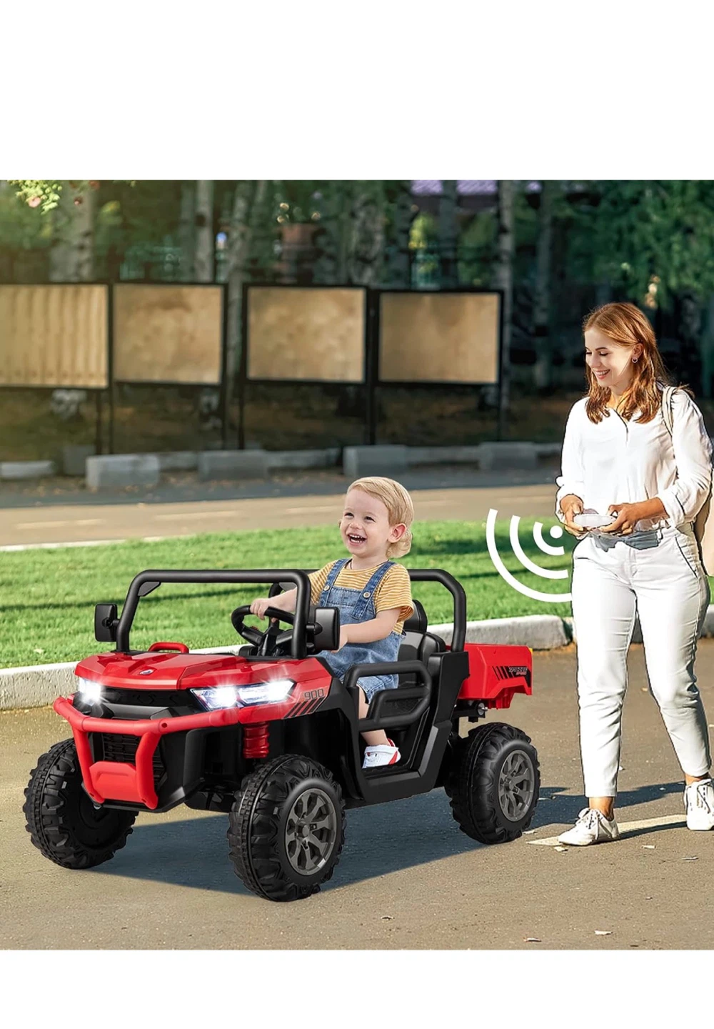 HONEY 24V 2-Seater Ride-On Electric Dump Truck UTV