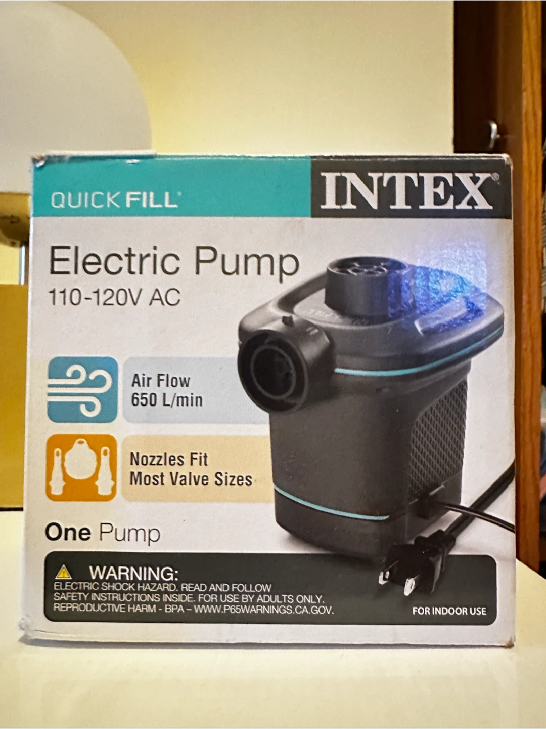 Intex Air Mattress with Electric Pump - photo 3