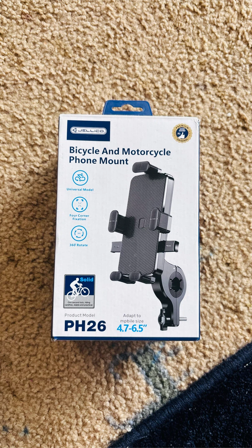 Jellico Bike & Motorcycle Phone Mount – Universal