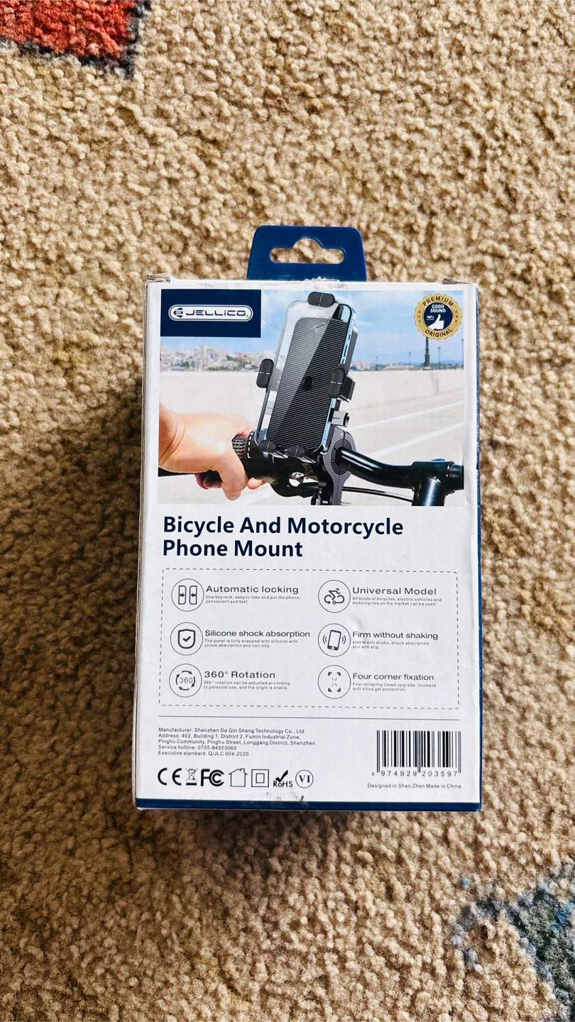 Jellico Bike & Motorcycle Phone Mount – Universal - photo 3