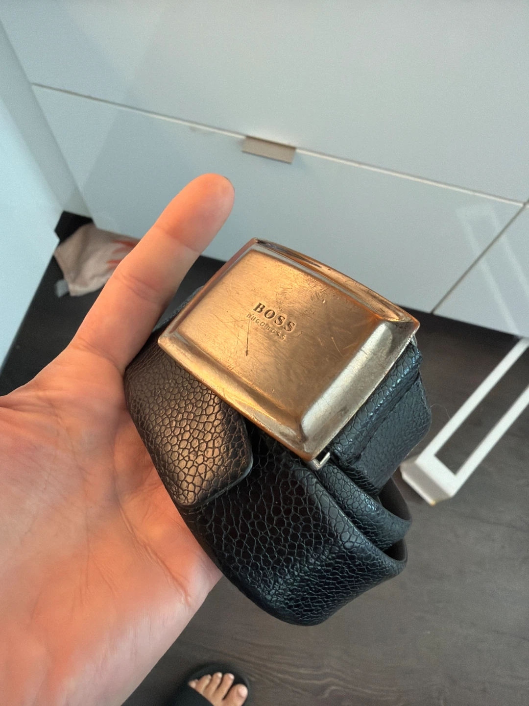 BOSS Hugo Boss Leather Belt