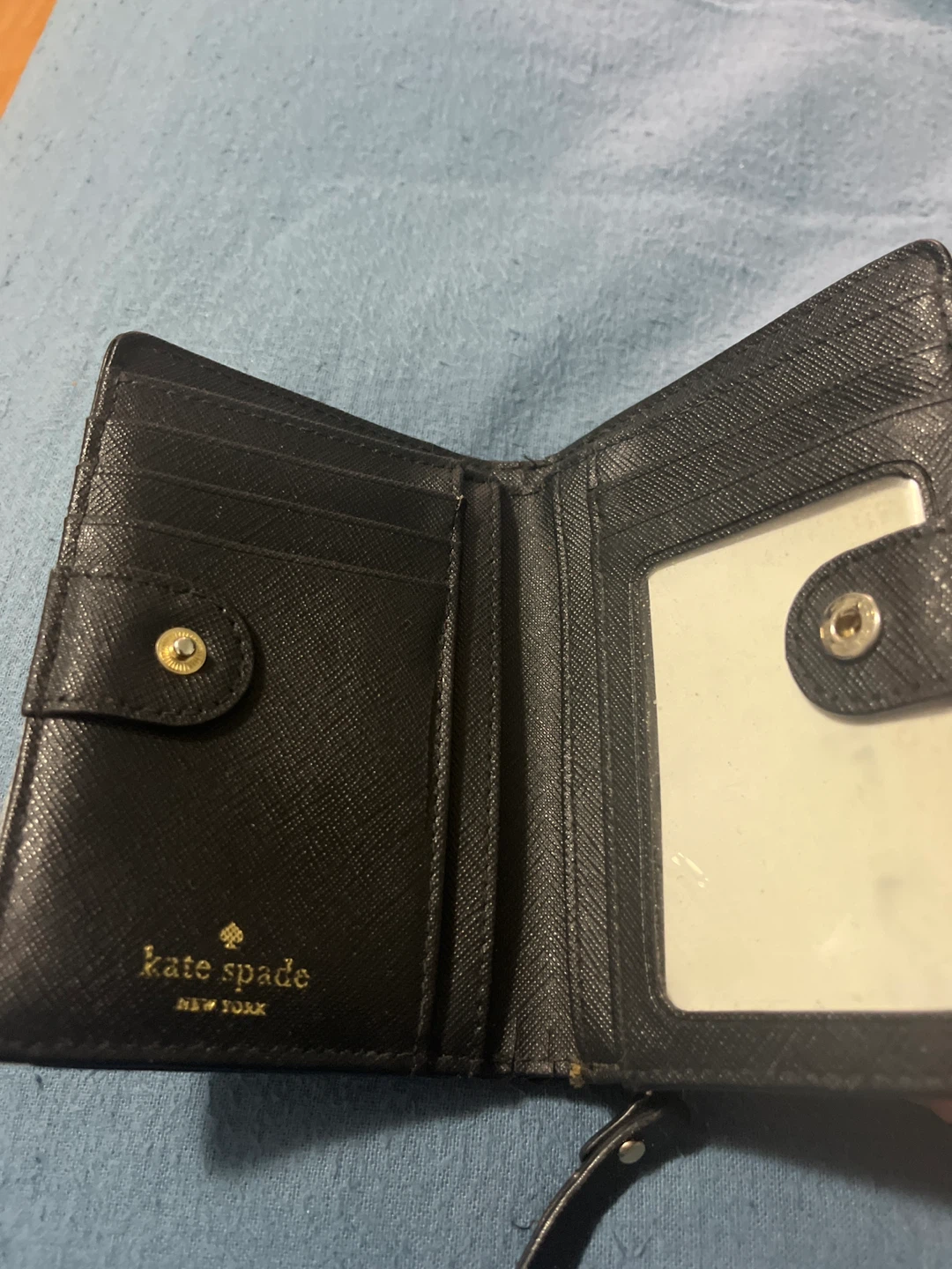 Kate Spade Black Leather Wallet - photo 2