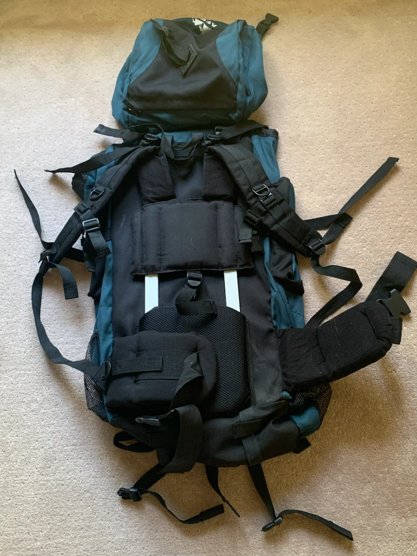 Large Outdoor/Travel Backpack w/Aluminum Back Support - photo 2