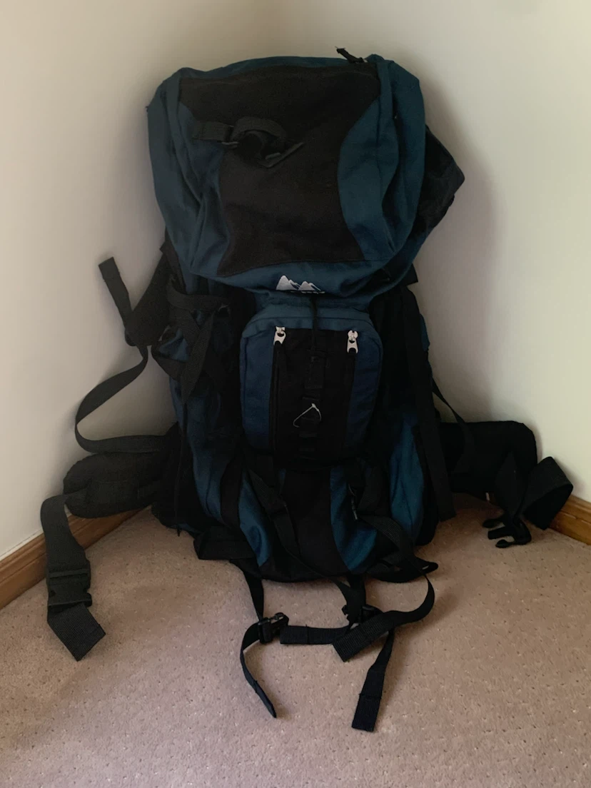 Large Outdoor/Travel Backpack w/Aluminum Back Support - photo 3