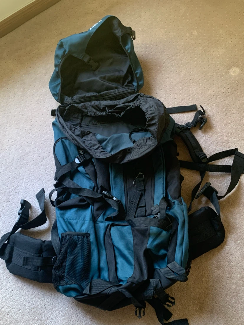 Large Outdoor/Travel Backpack w/Aluminum Back Support - photo 4