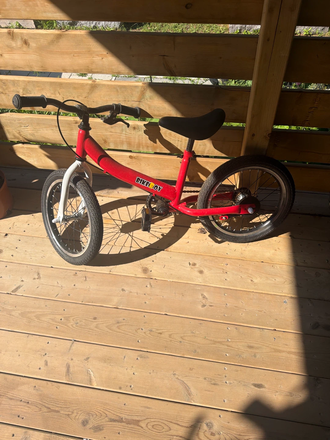 Red Bikeboy Balance Bike