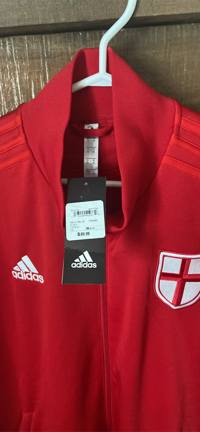 New England Adidas Track Jacket