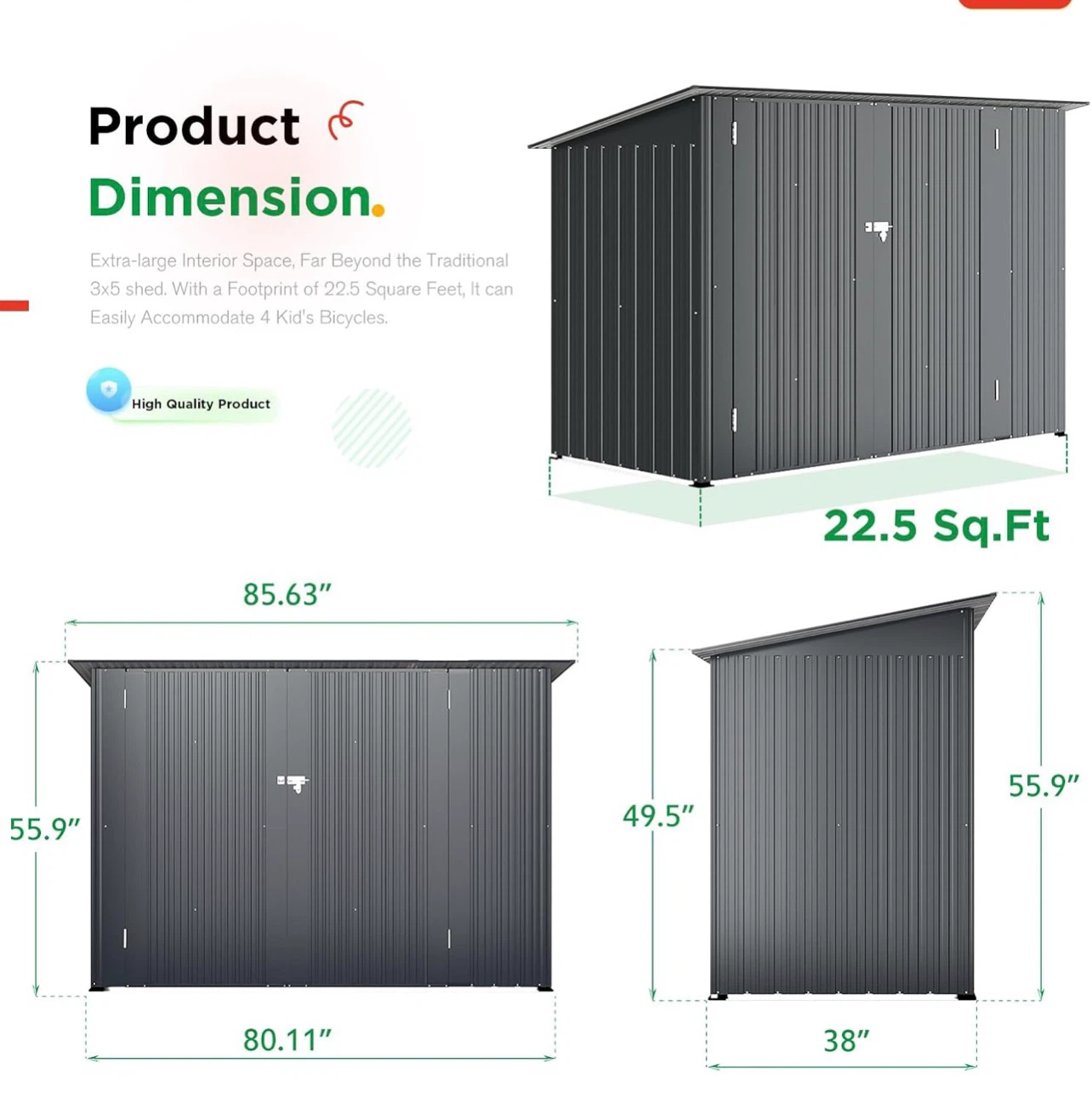 Outdoor Storage Shed - photo 3