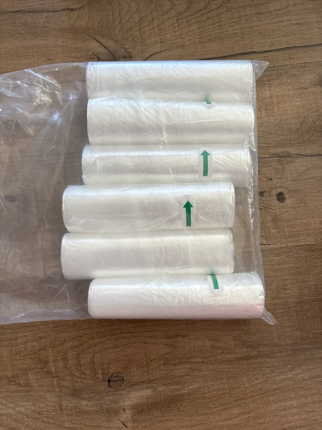 30L Clear Plastic trash Bags unscented
