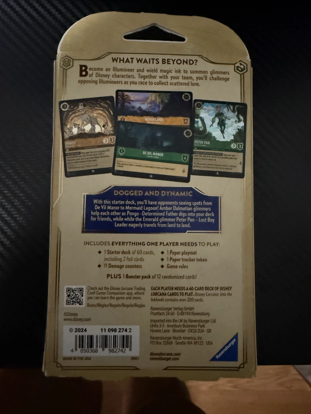 Disney Lorcana Into the Inklands Starter Deck - photo 2