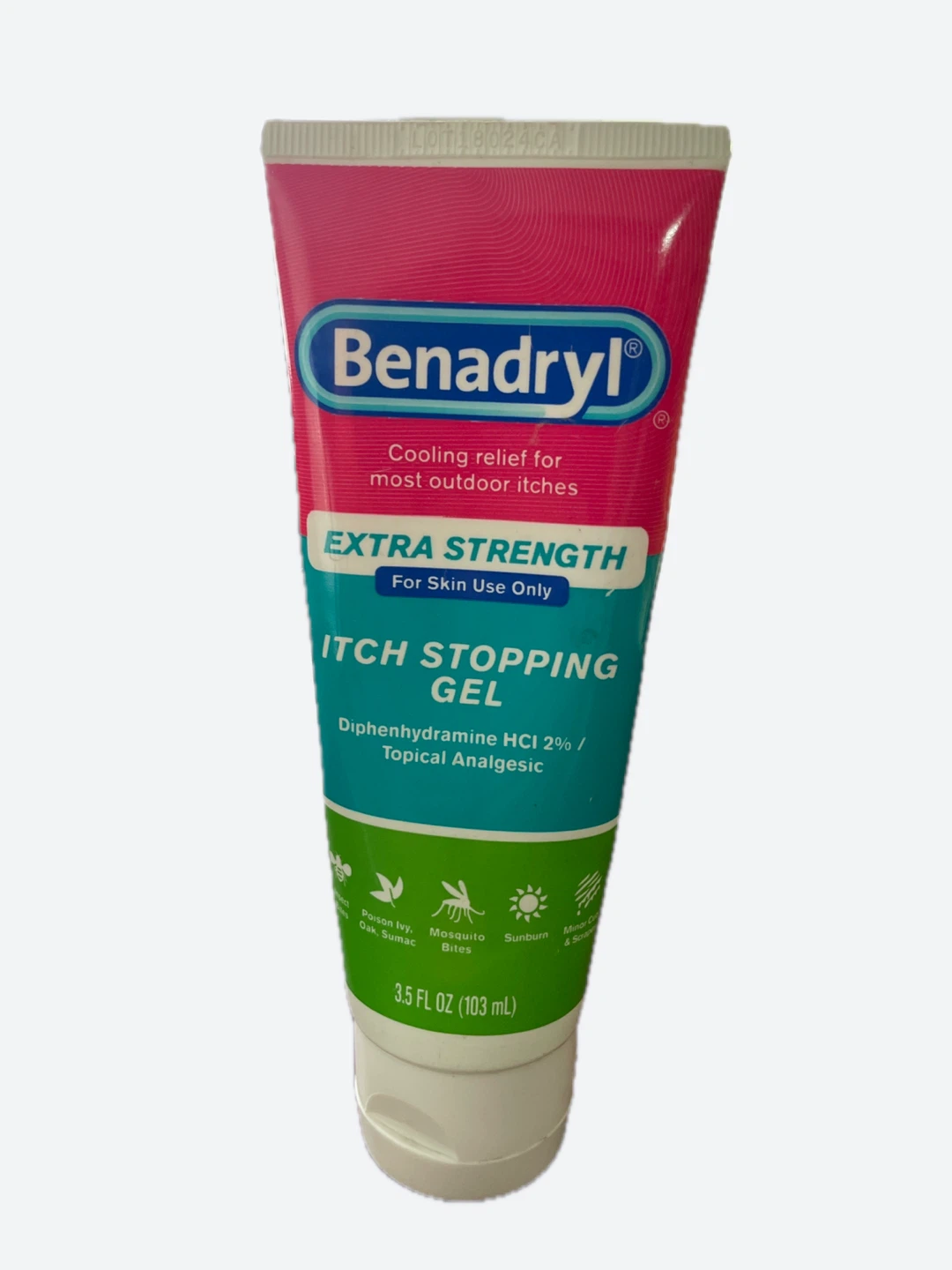 Benadryl Extra Strength Itch Stopping Gel 3.5 oz