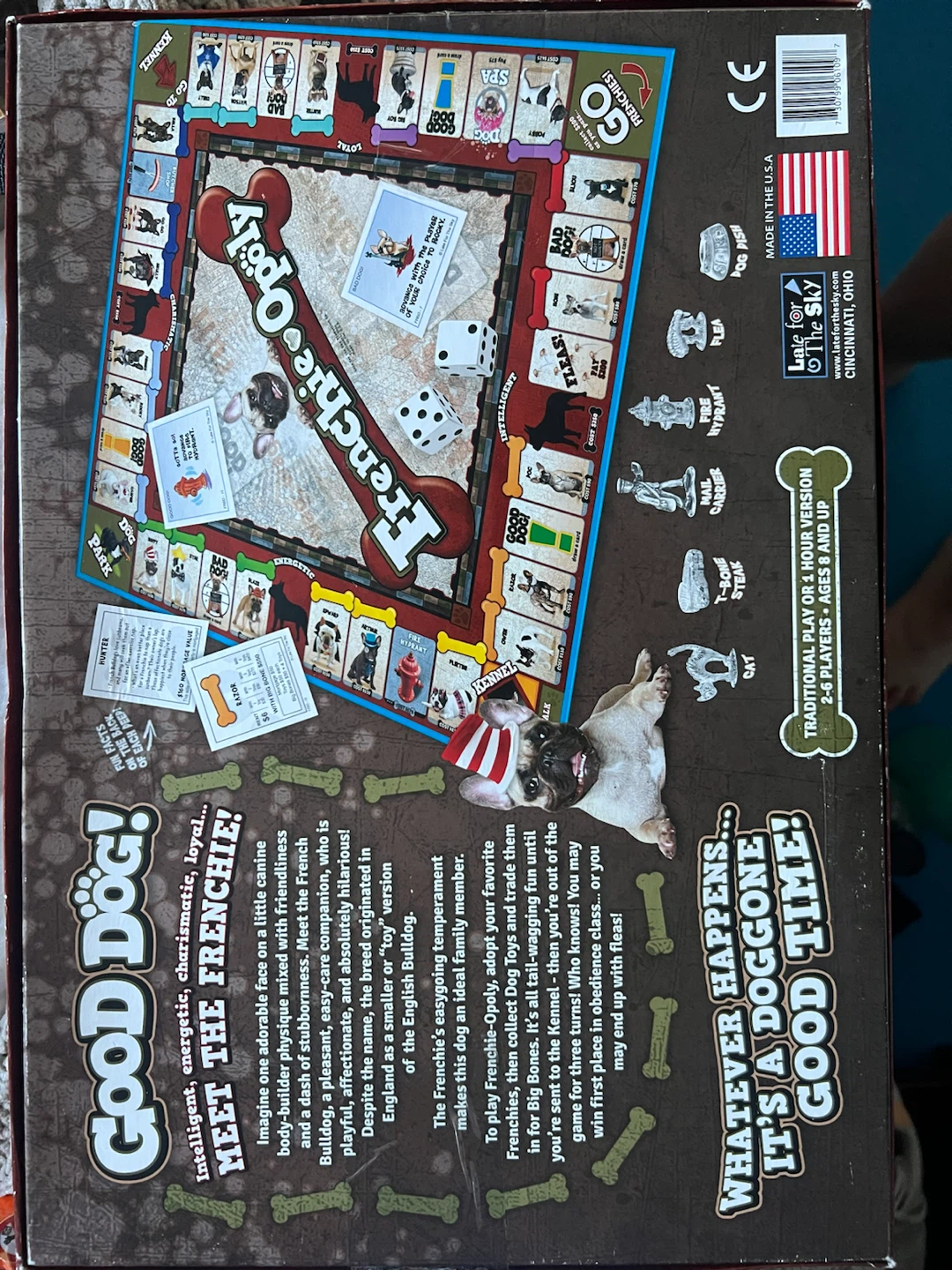 Good Dog! Frenchie-Opoly The French Bulldog Board Game - photo 2