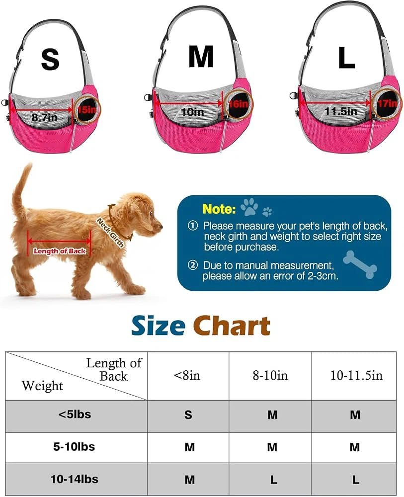 Dog Sling Carrier Pet Purse - photo 4