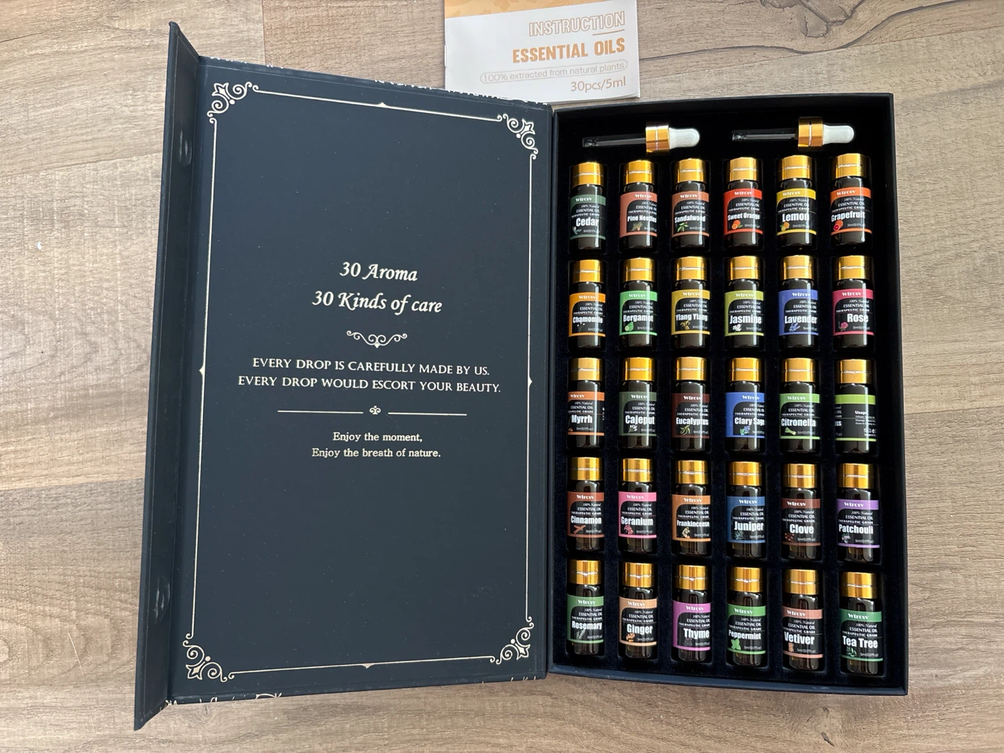 Essential Oils Set - 30 Aromas, 5ml Bottles - photo 2