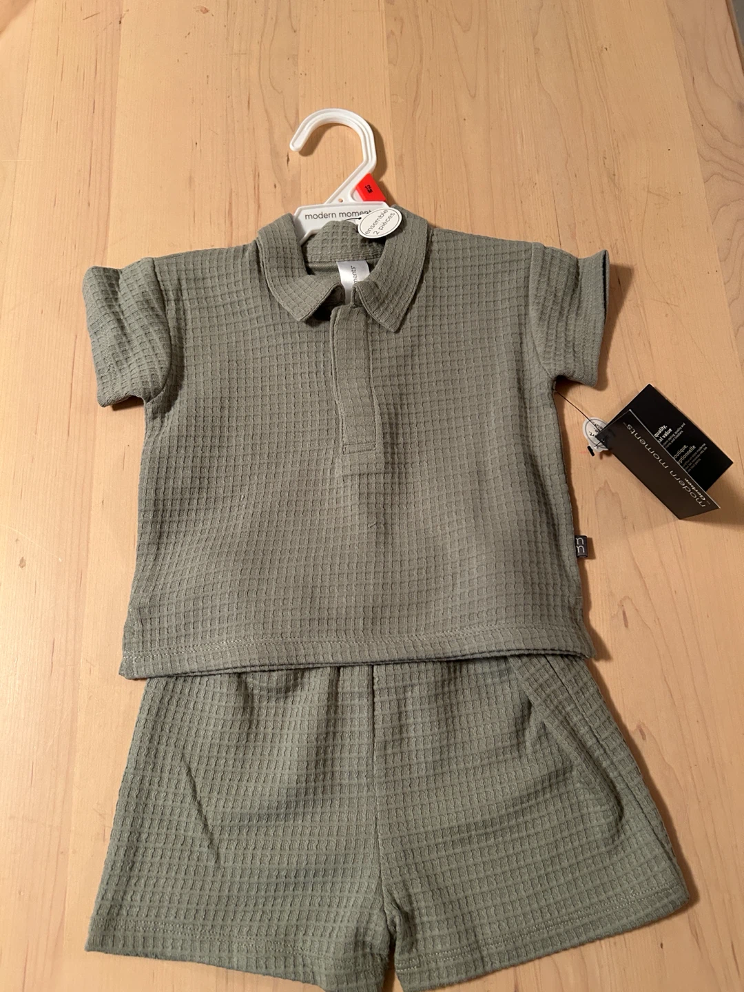 Modern Moments by Gerber Baby Waffle Knit Set - 12 Months