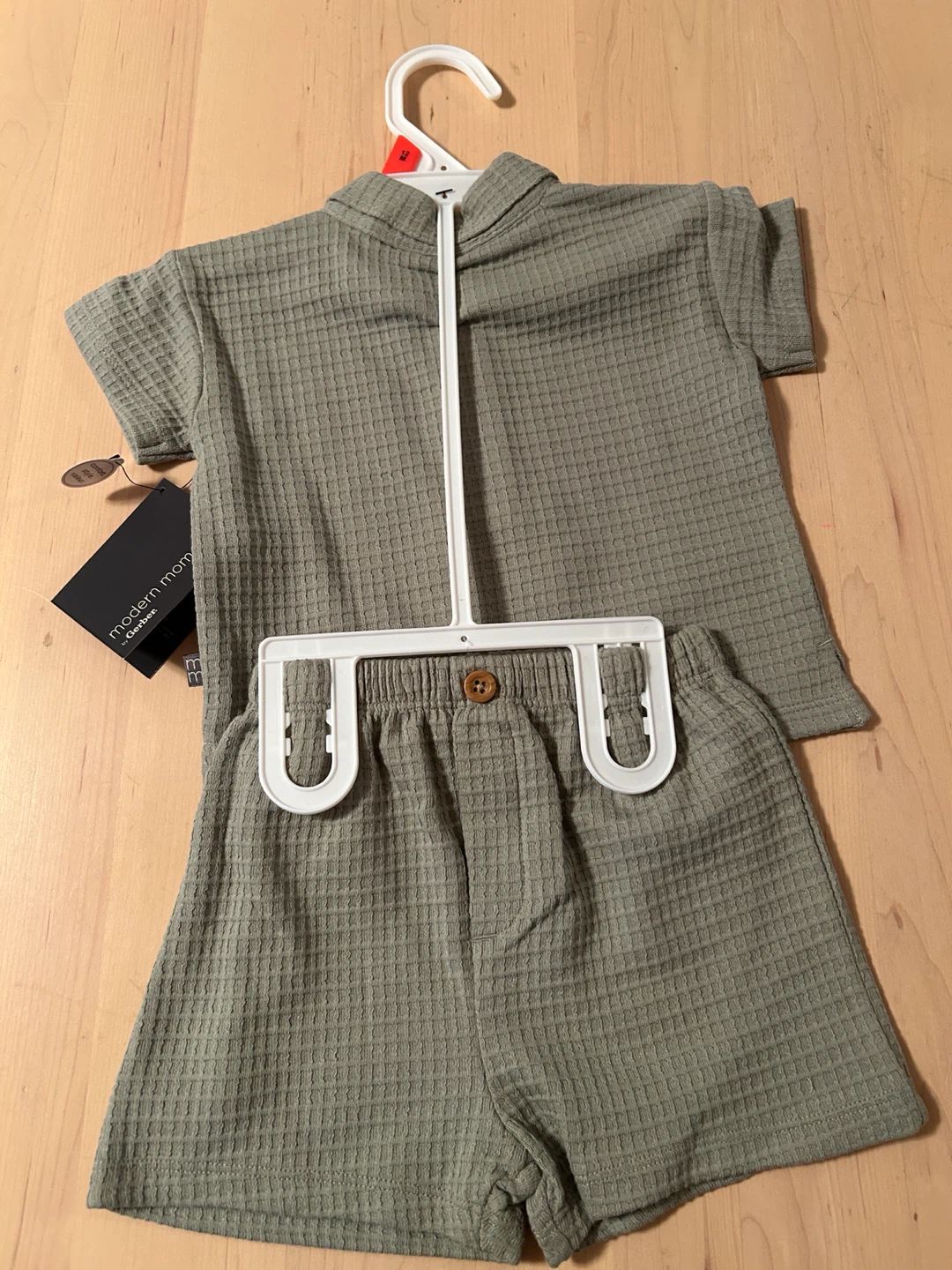 Modern Moments by Gerber Baby Waffle Knit Set - 12 Months - photo 3