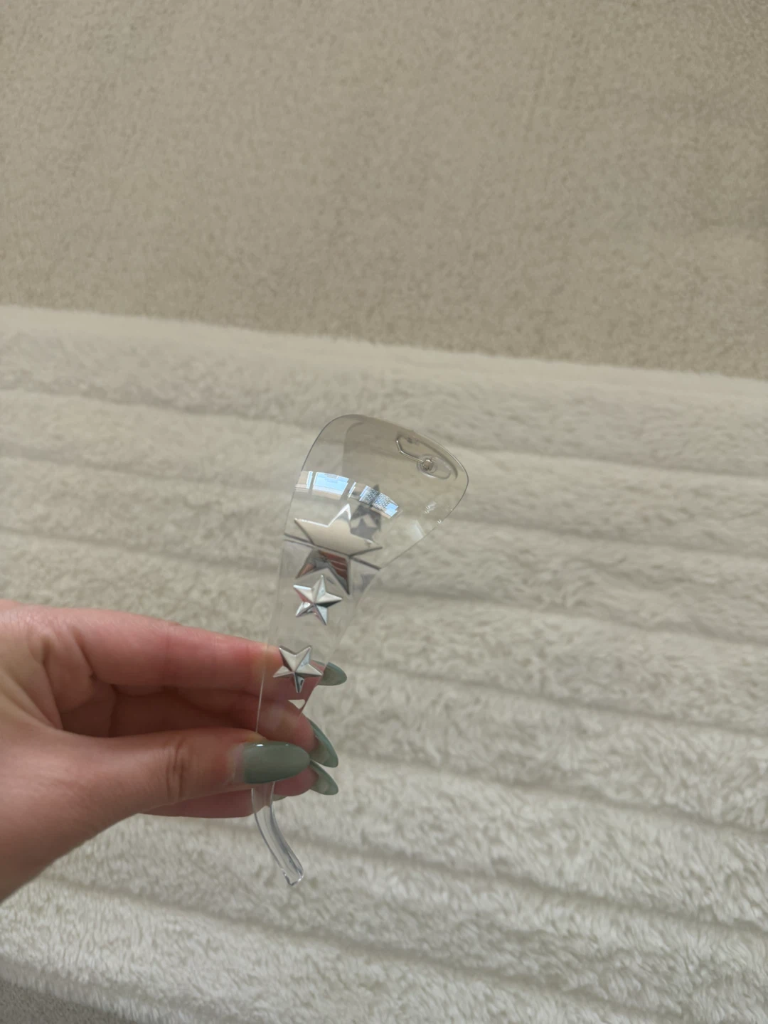 Clear Protective Face Shield with Stars