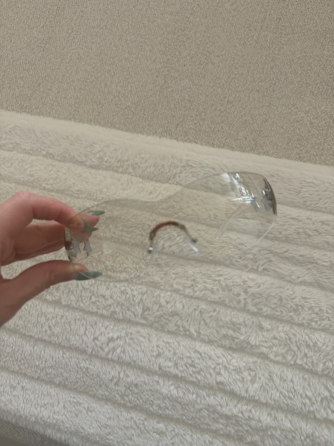 Clear Protective Face Shield with Stars - photo 2