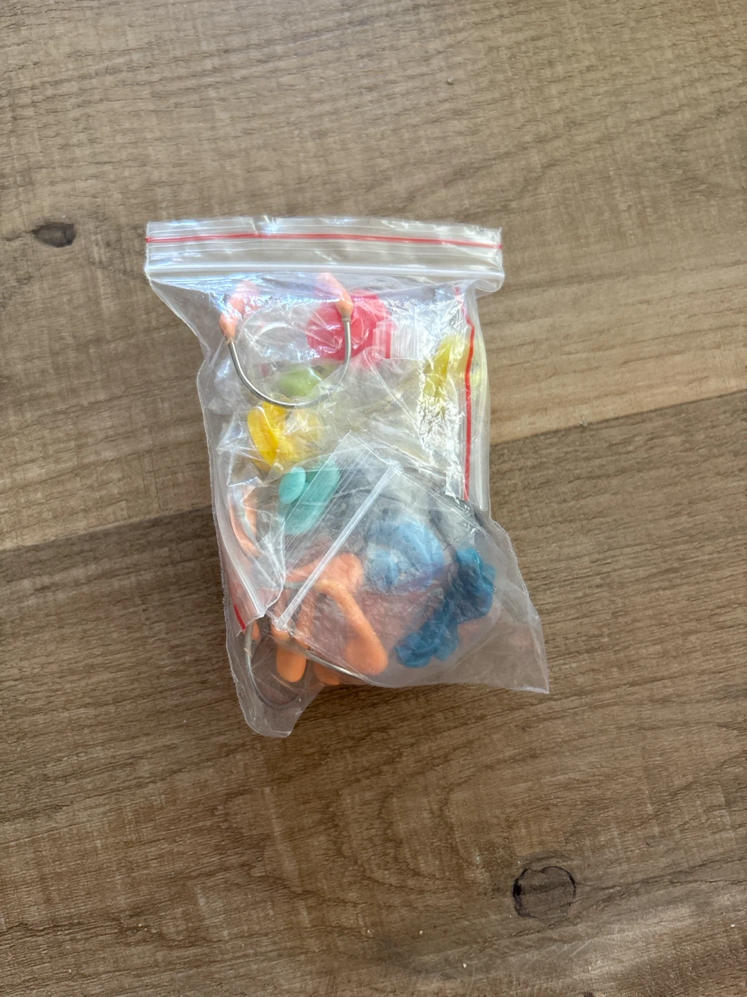 Bag of assorted swim nose clip