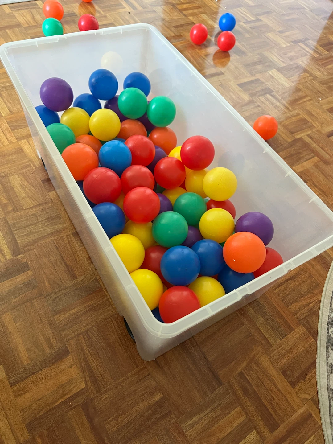Intex 100-Pack Large Plastic Multi-Colored Fun Ballz - photo 4