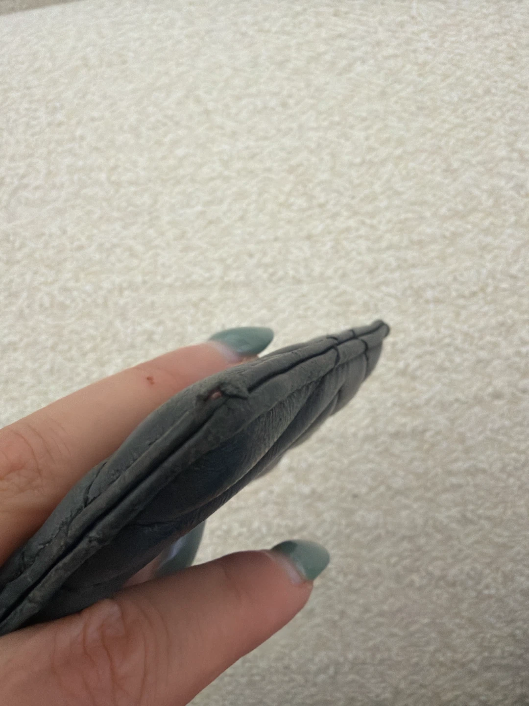 Saint Laurent Black Quilted Card Holder - photo 4