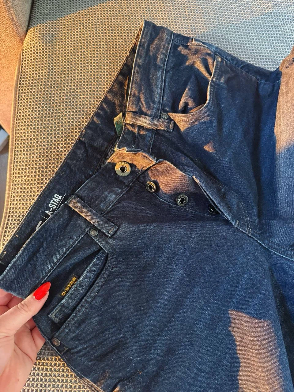 G-Star RAW Blue Tapered Jeans – W29 L32 - photo 2