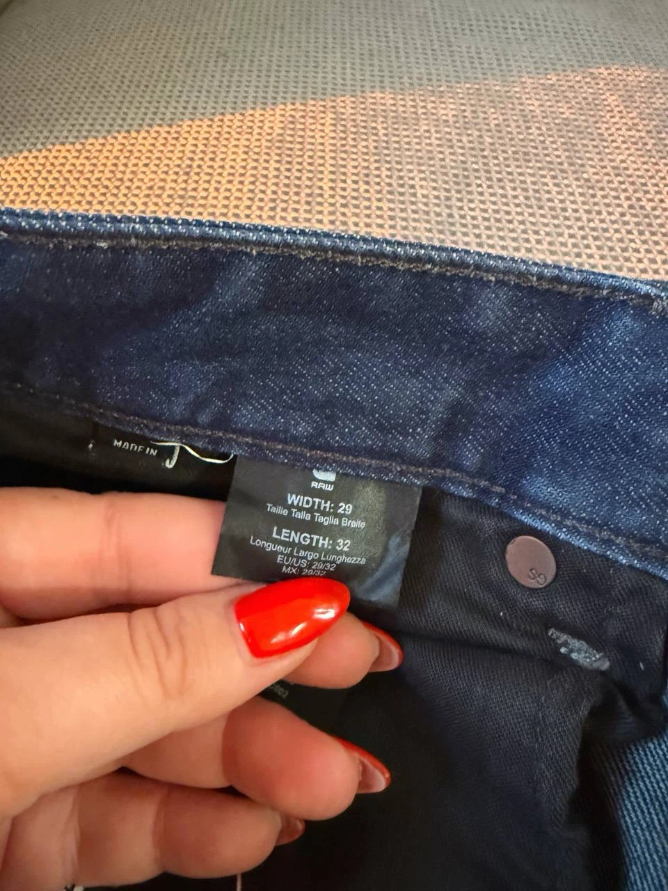 G-Star RAW Blue Tapered Jeans – W29 L32 - photo 4