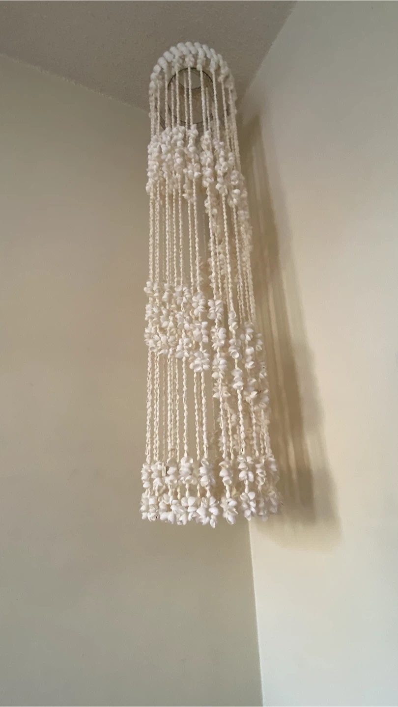 Decorative Seashell Hanging Chandelier - photo 2