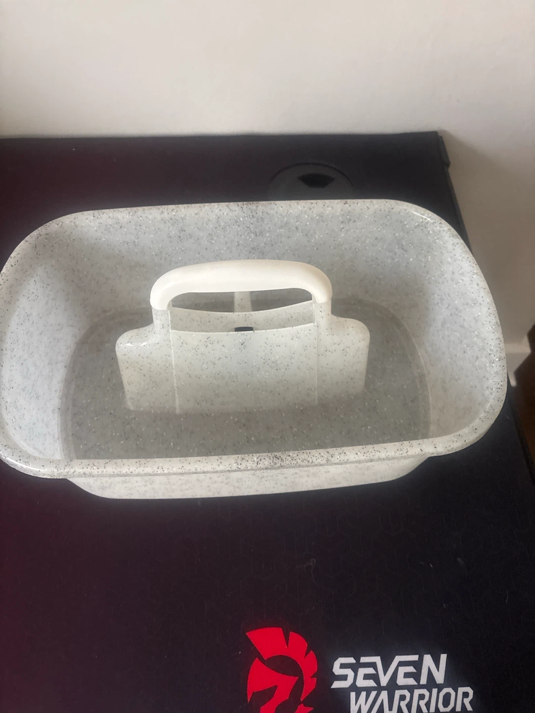 Speckled Caddy Organizer with Handle - photo 2
