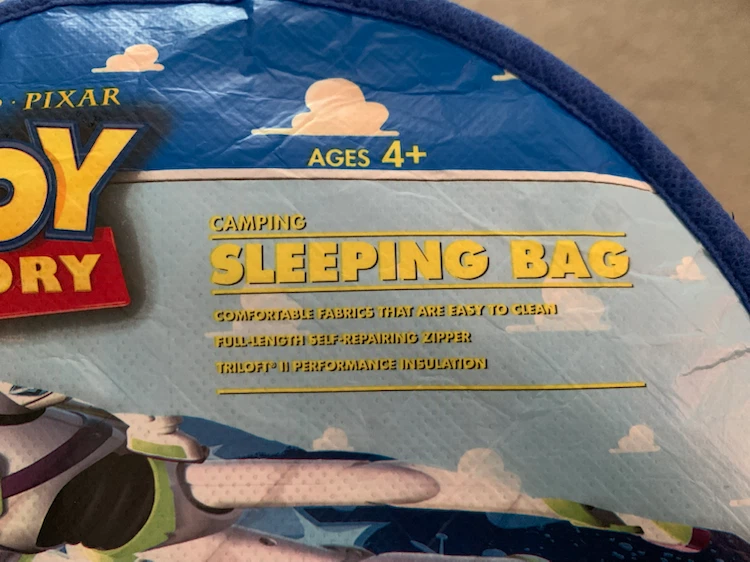 Child’s Buzz Lightyear sleeping bag - EUC - photo 3