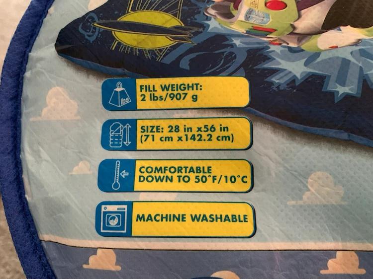 Child’s Buzz Lightyear sleeping bag - EUC - photo 4