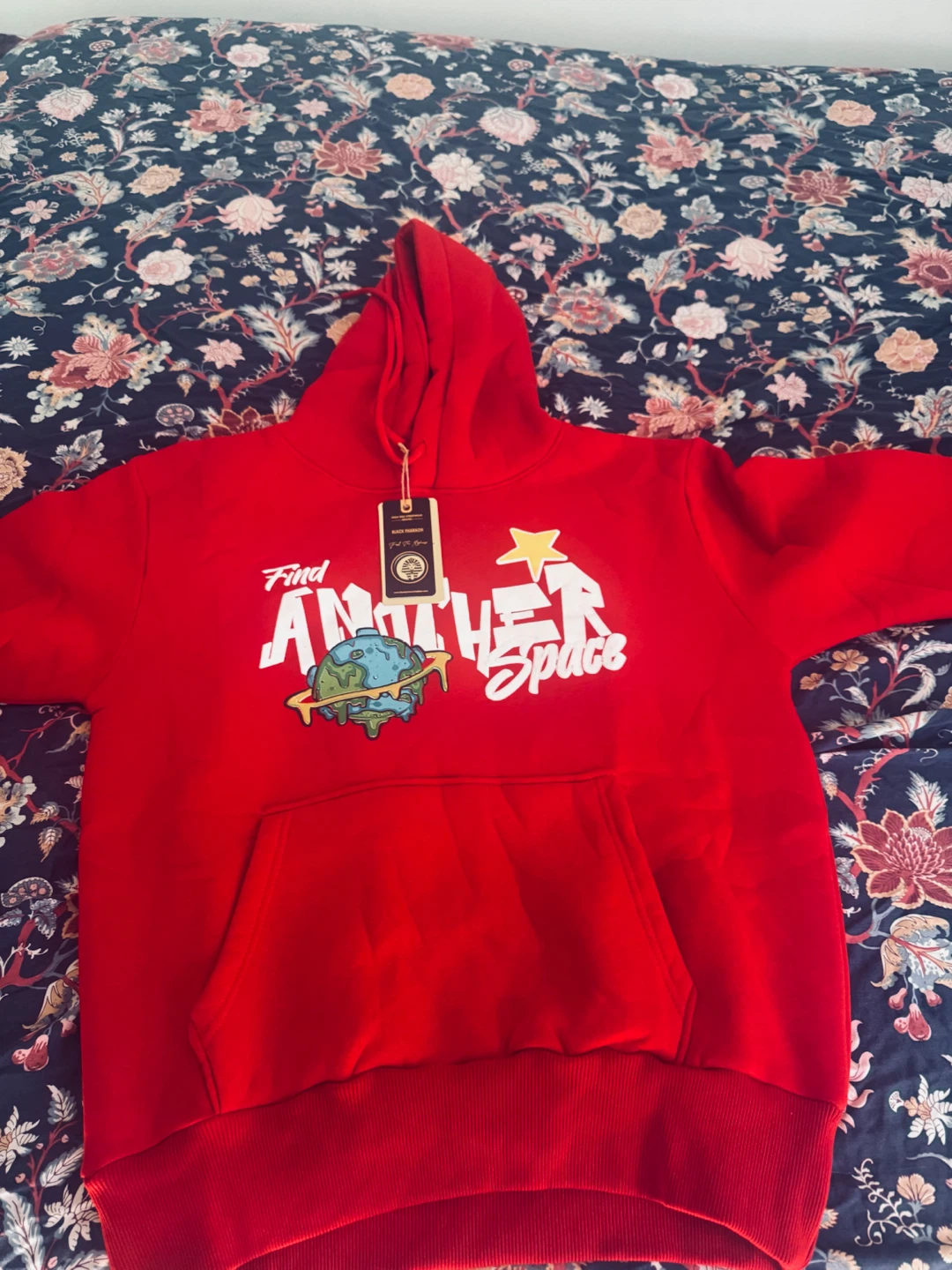 Brand New Black Pharaoh Brown Graphic Hoodie with Tags