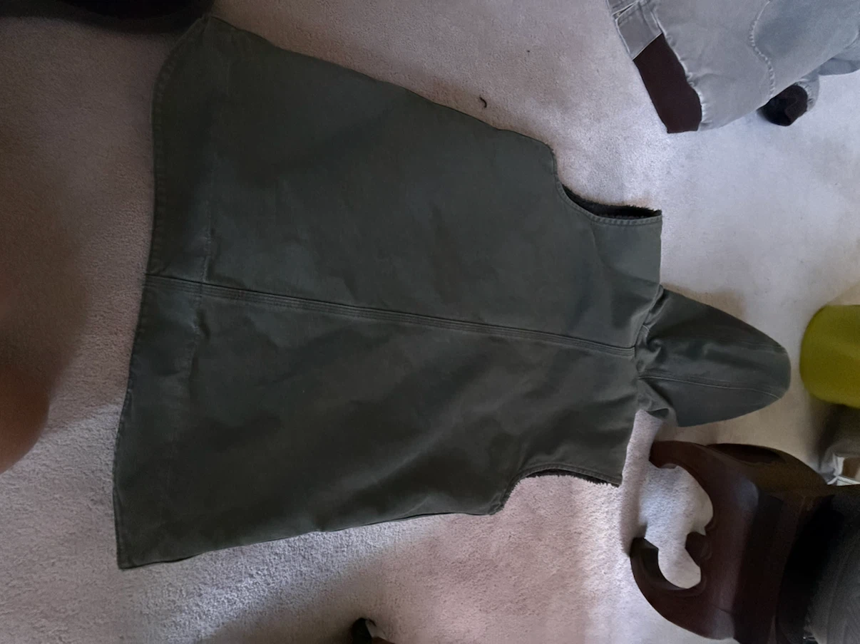 LINED CANVAS CARHARTT VEST - photo 4