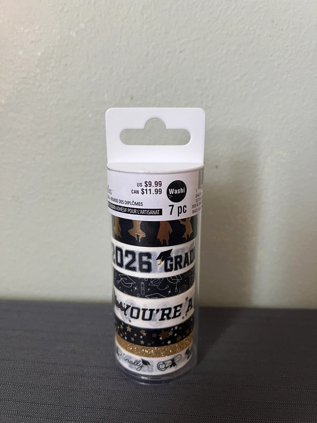 Graduation Washi Tape Set - 7 Piece