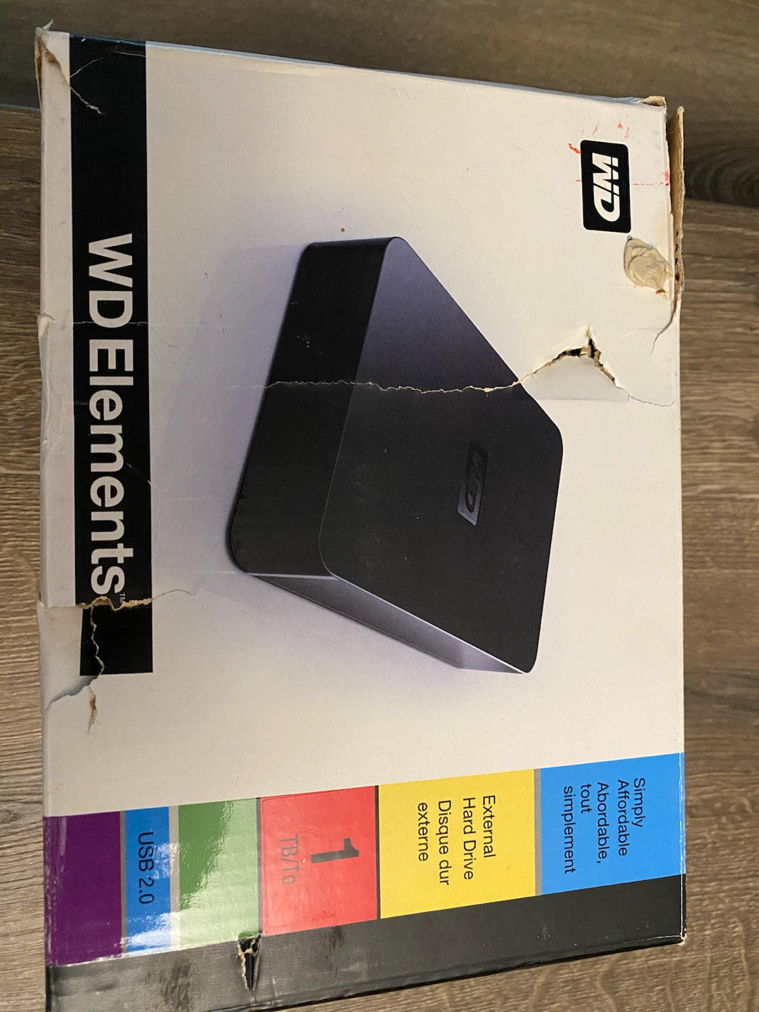 WD Elements 1TB External Hard Drive