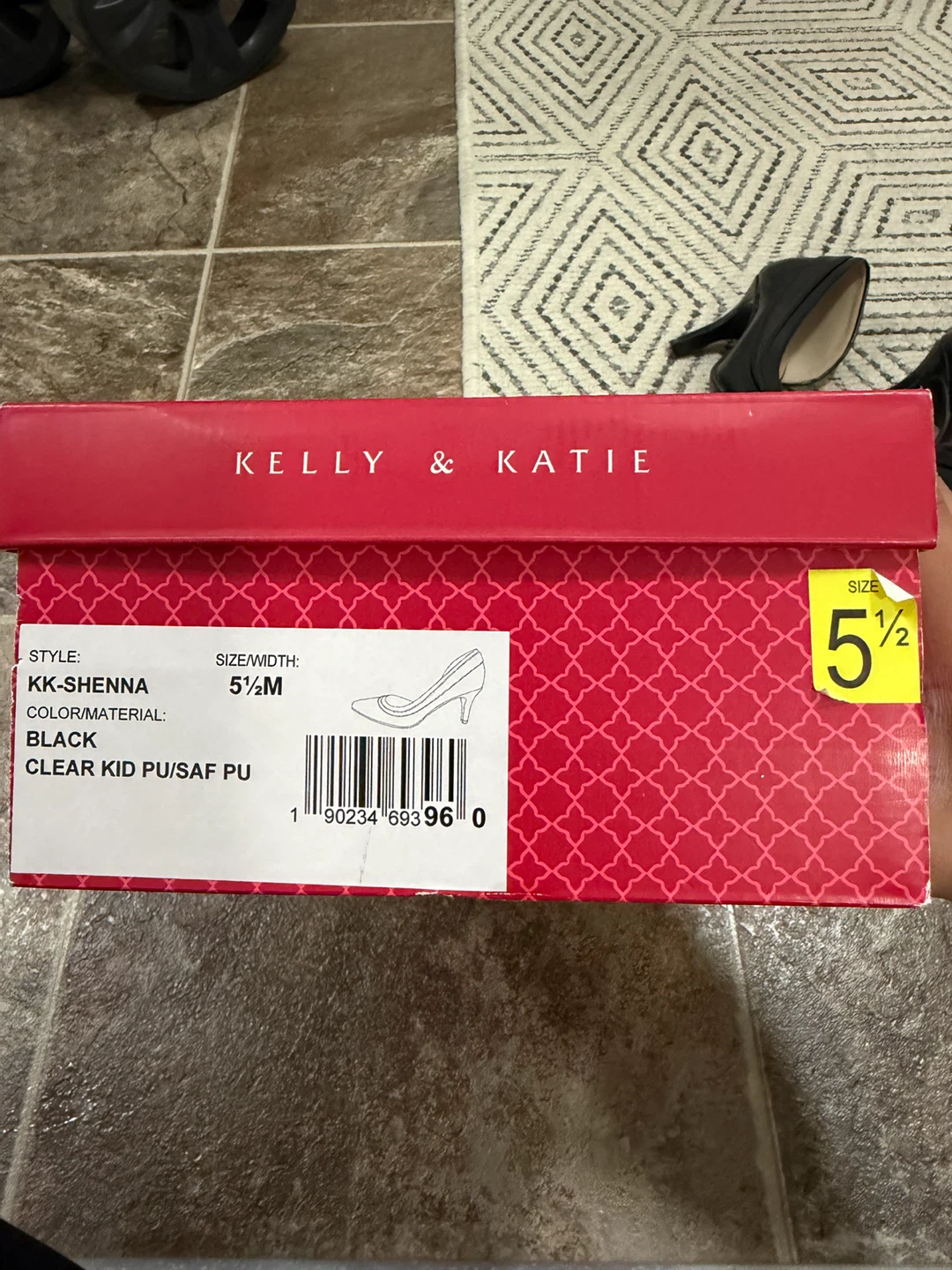 Kelly & Katie Black Pumps - Size 5 1/2 M - photo 3