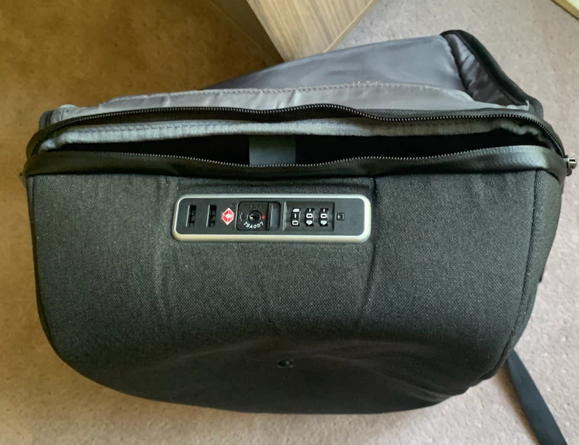 KORIN Black Waterproof Laptop Backpack with TSA Lock - photo 3